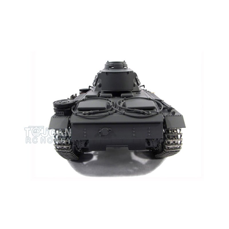 Mato 100 % Metall, Maßstab 1/16, grau, deutscher Panther III, Infrarot-Version, RTR, RC-Panzer, 1223 Ketten, 360-Grad-Turm, Funksystem