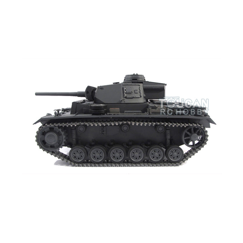 Mato 100 % Metall, Maßstab 1/16, grau, deutscher Panther III BB, 360-Grad-Turm, RTR-Fernbedienungspanzer, 1223-Modell