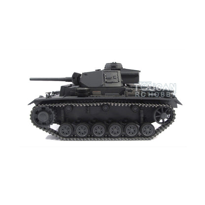 Mato 100 % Metall, Maßstab 1/16, grau, deutscher Panther III BB, 360-Grad-Turm, RTR-Fernbedienungspanzer, 1223-Modell