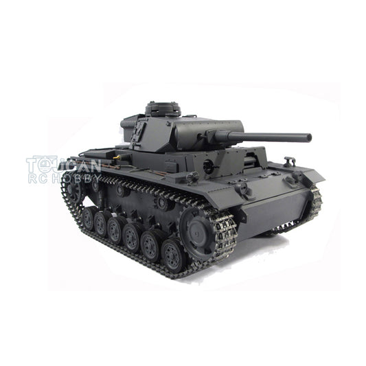 TOUCAN RC HOBBY Mato 100% Metal 1/16 Scale Gray German Panther III BB Shooting KIT Remote Control Tank 1223 RC Armored Vehicle Model