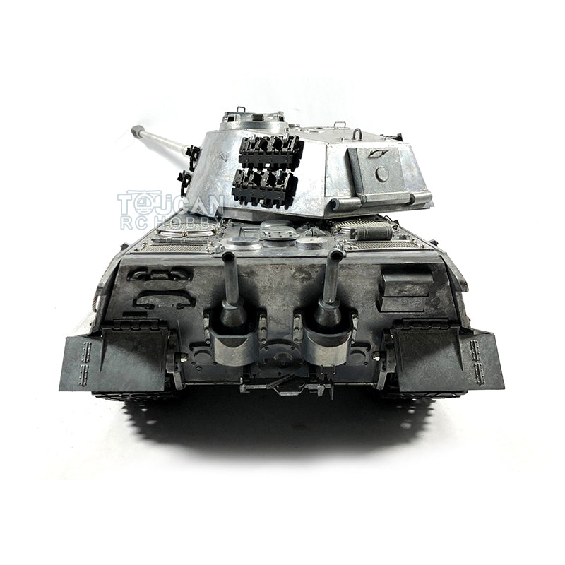 Mato 100 % Metall, Maßstab 1/16, Deutscher Königstiger BB, Ver. KIT, RC-Panzer 1228, Modellketten, Kettenräder, Stahlantriebsgetriebe