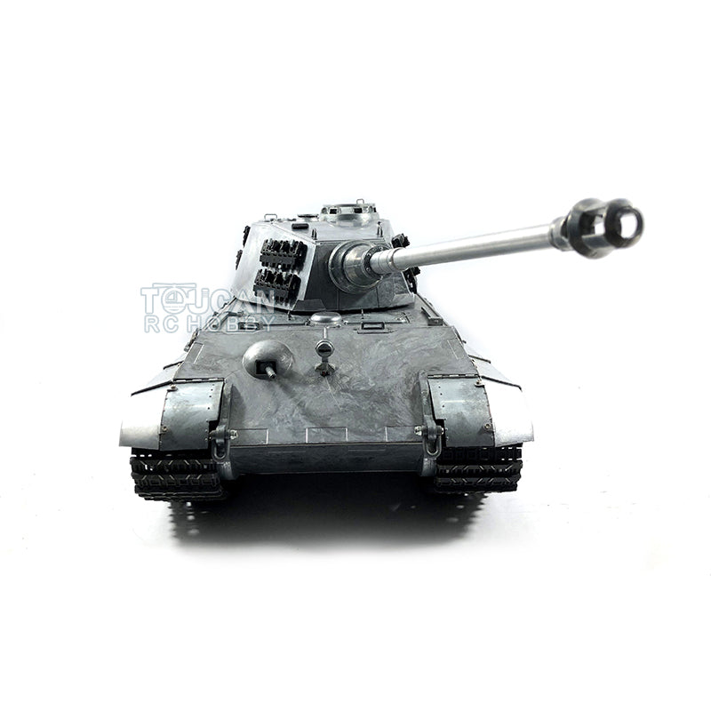 Mato 100 % Metall, Maßstab 1/16, Deutscher Königstiger BB RTR RC-Panzer, 1228 Modell, Ketten, Räder, 360-Grad-Turm, Funksteuerung