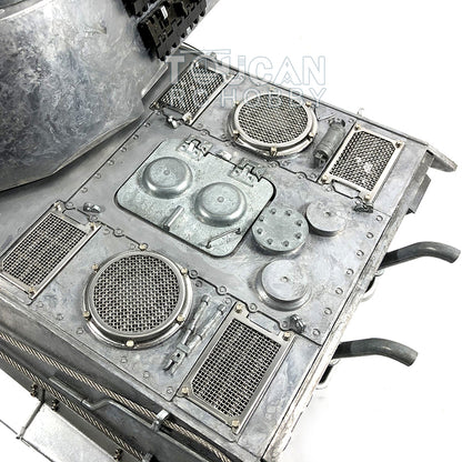 Mato 100 % Metall, Maßstab 1/16, Deutscher Königstiger BB RTR RC-Panzer, 1228 Modell, Ketten, Räder, 360-Grad-Turm, Funksteuerung