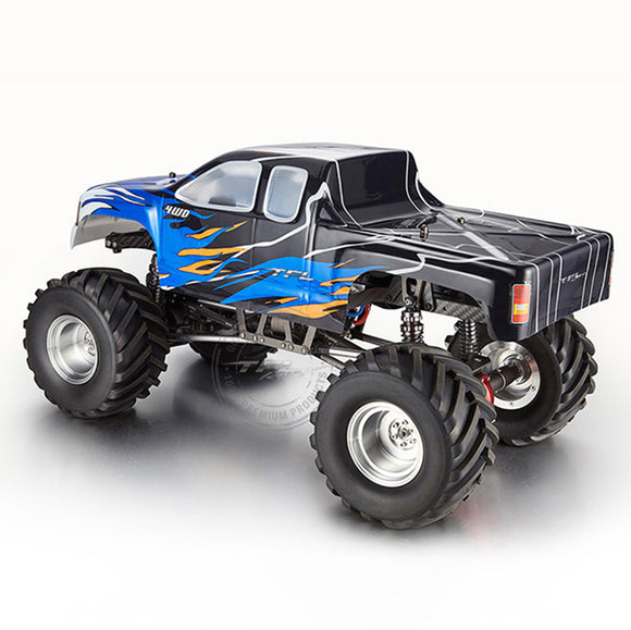 TFL RC Racing Car 1/10 Monster Truck Remote Control Crawler Metal Chassis KIT Model C1610 without Radio Motor Battery