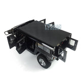 HG-P415 1/10 4x4 black RC vehicle 9kg steering servo 2.4GHz transmitter 100m range