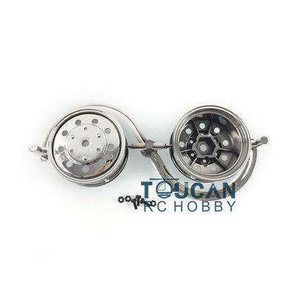 TOUCAN RC HOBBY  Plastic Rear Double Wheel Hub A Spare Part DIY for RC 1/14 2Axle 3Axle Tractor Truck Radio Controlled Dumper Trailer Cars