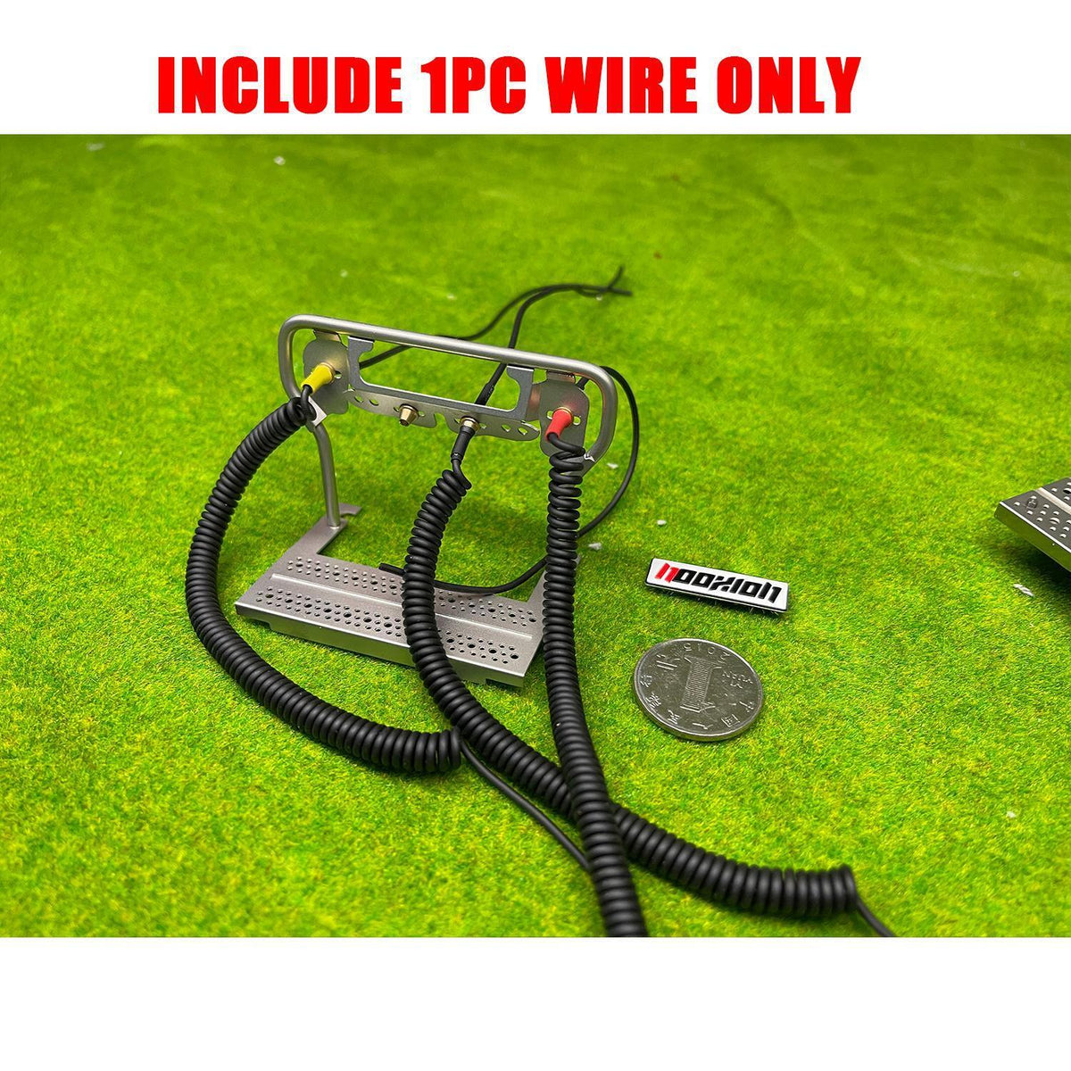 TOUCAN RC HOBBY FuryBear Spring Wire Electric Cable for 1/14 Scale RC Tractor Truck Radio Control Construction Car Vehicle DIY Model