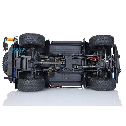 TOUCAN RC HOBBY 1/10 Scale RC Crawler Car Model 4*4 Off-road Climbing Vehicle HG P411 9KG Servo ESC 2speed Gear Motor Radio Controller W/O Battery