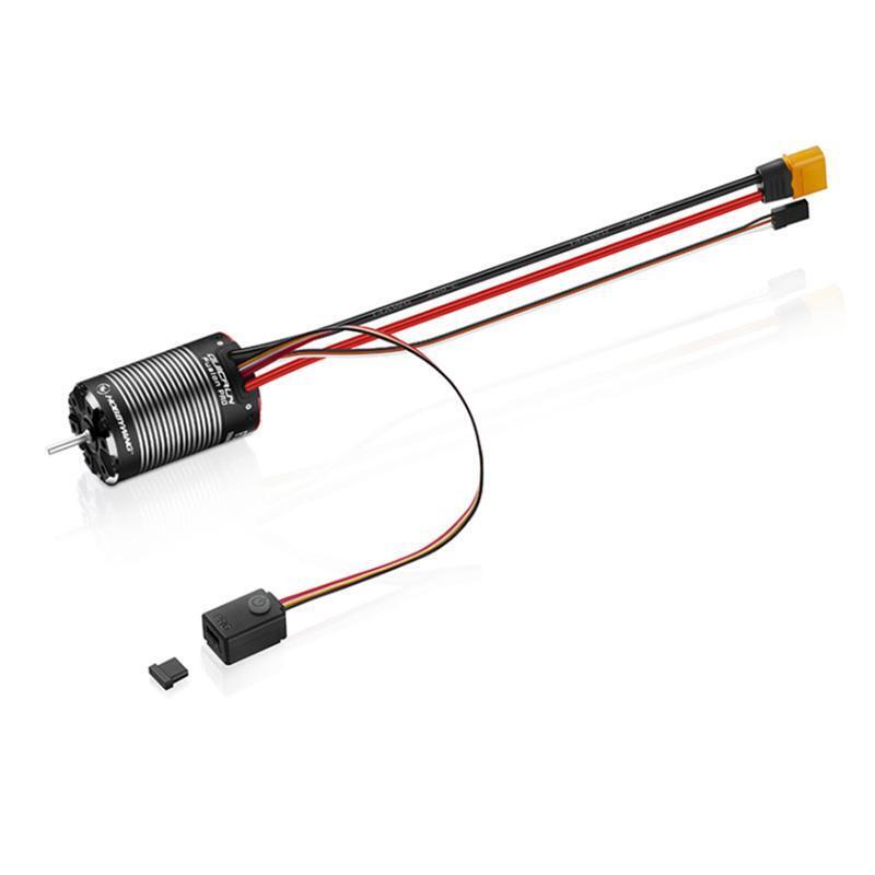Hobby Wing Brushless Motor ESC 60A 2300KV Wasserdicht für RC Crawler Car im Maßstab 1/10 1/14 Funkgesteuertes LKW-Fahrzeugmodell
