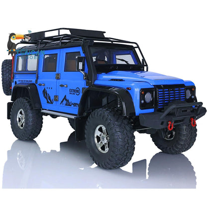 TOUCAN RC HOBBY 1/10 Scale RC Crawler Car Model 4*4 Off-road Climbing Vehicle HG P411 9KG Servo ESC 2speed Gear Motor Radio Controller W/O Battery