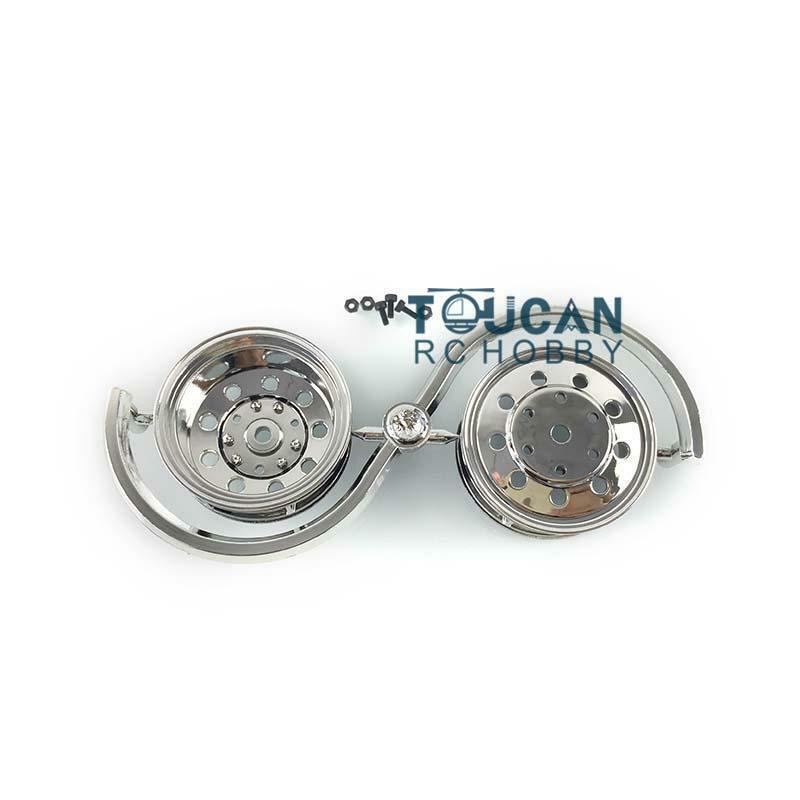 TOUCAN RC HOBBY  Plastic Rear Double Wheel Hub A Spare Part DIY for RC 1/14 2Axle 3Axle Tractor Truck Radio Controlled Dumper Trailer Cars