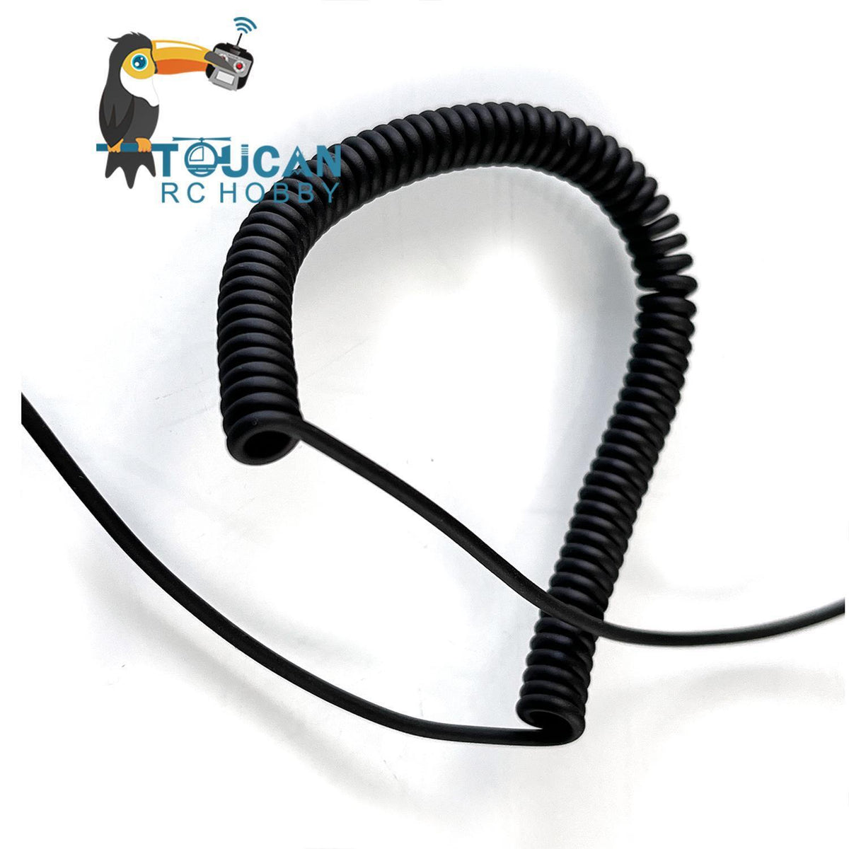 TOUCAN RC HOBBY FuryBear Spring Wire Electric Cable for 1/14 Scale RC Tractor Truck Radio Control Construction Car Vehicle DIY Model