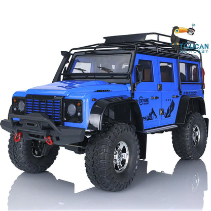 TOUCAN RC HOBBY 1/10 Scale RC Crawler Car Model 4*4 Off-road Climbing Vehicle HG P411 9KG Servo ESC 2speed Gear Motor Radio Controller W/O Battery