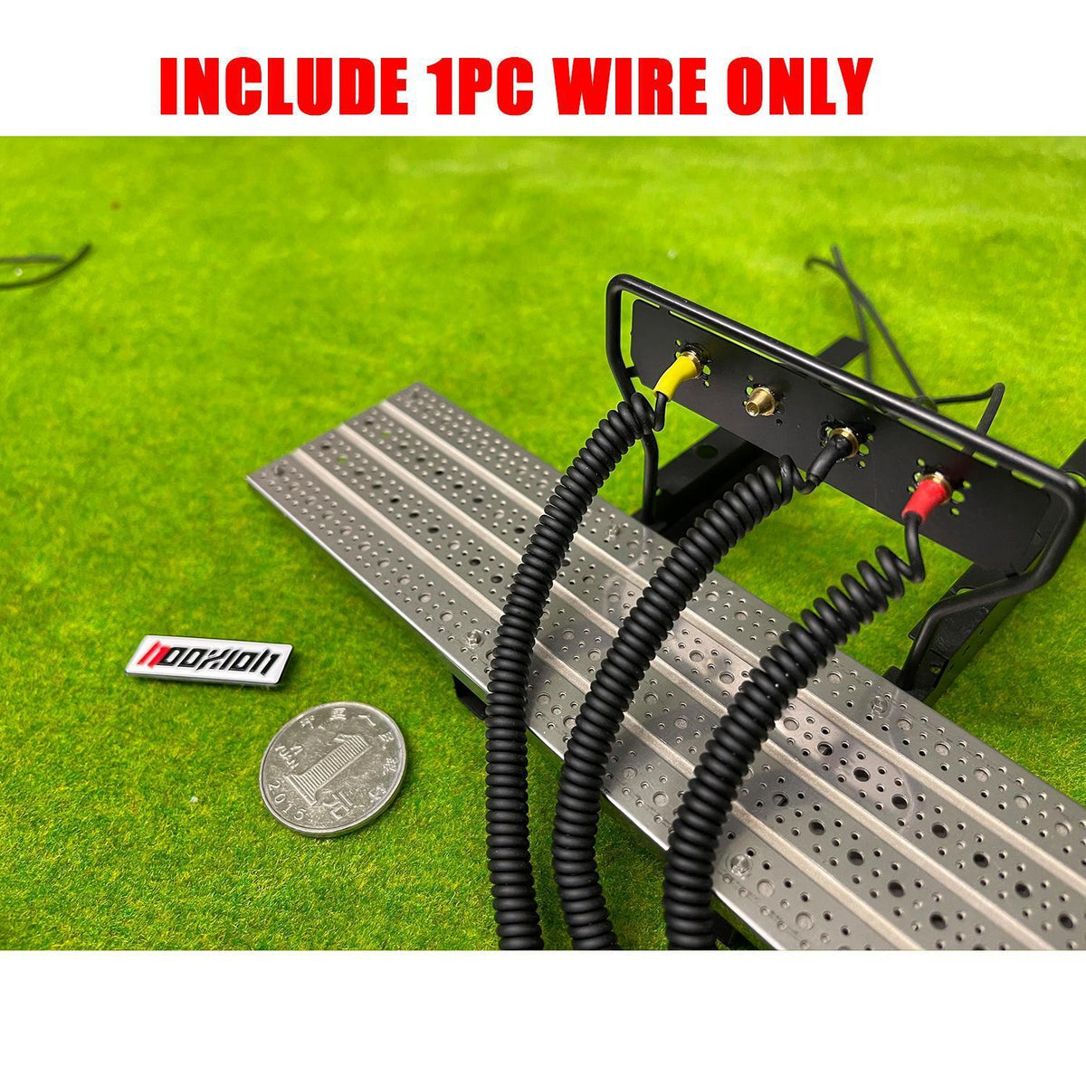 TOUCAN RC HOBBY FuryBear Spring Wire Electric Cable for 1/14 Scale RC Tractor Truck Radio Control Construction Car Vehicle DIY Model
