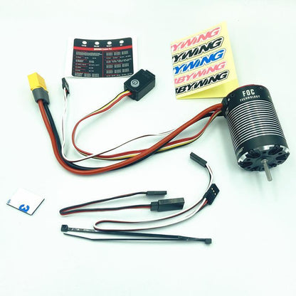 Hobby Wing Brushless Motor ESC 60A 2300KV Wasserdicht für RC Crawler Car im Maßstab 1/10 1/14 Funkgesteuertes LKW-Fahrzeugmodell