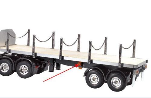 1Pair Toucanrc Rubber Chock for RC 1/14 Tractor Truck Radio Controlled Dumper Cars Model DIY Spare Part
